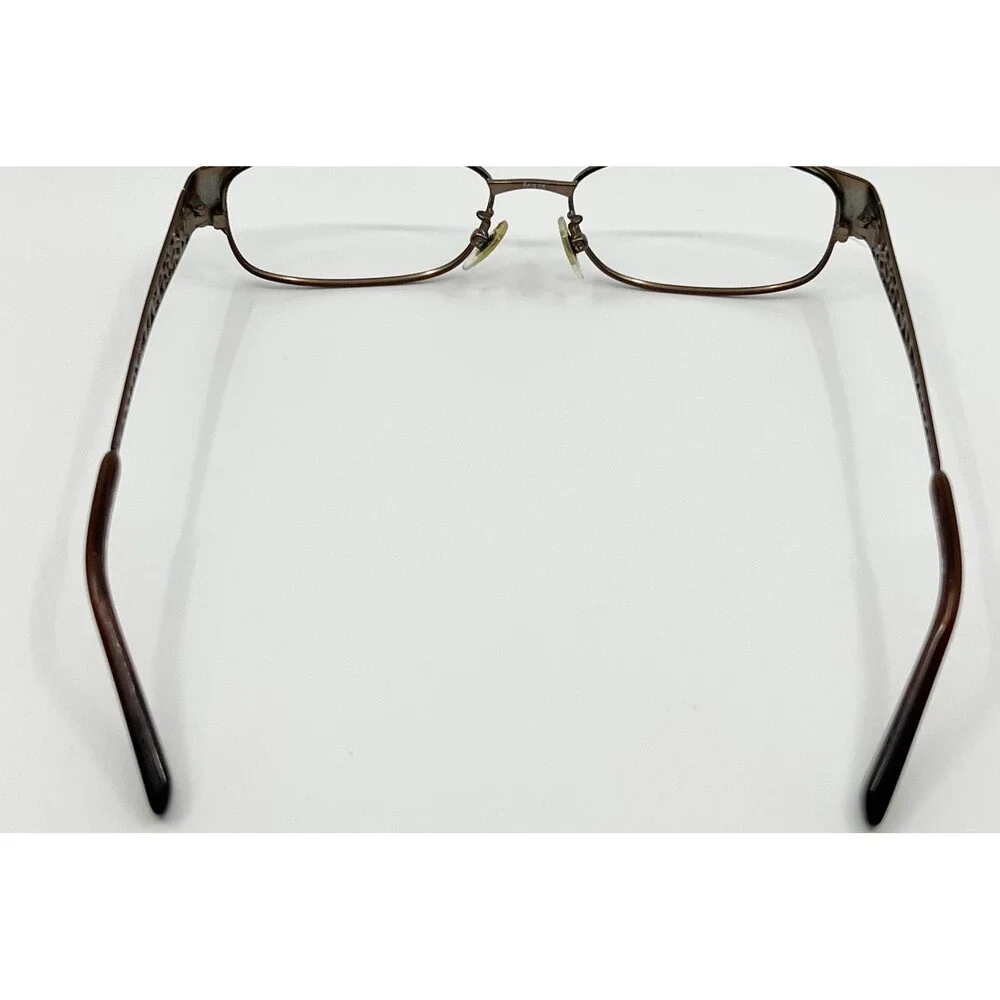 Sferoflex Eyeglasses Womens Brown Filigree Temple 2581 476 54-16-135